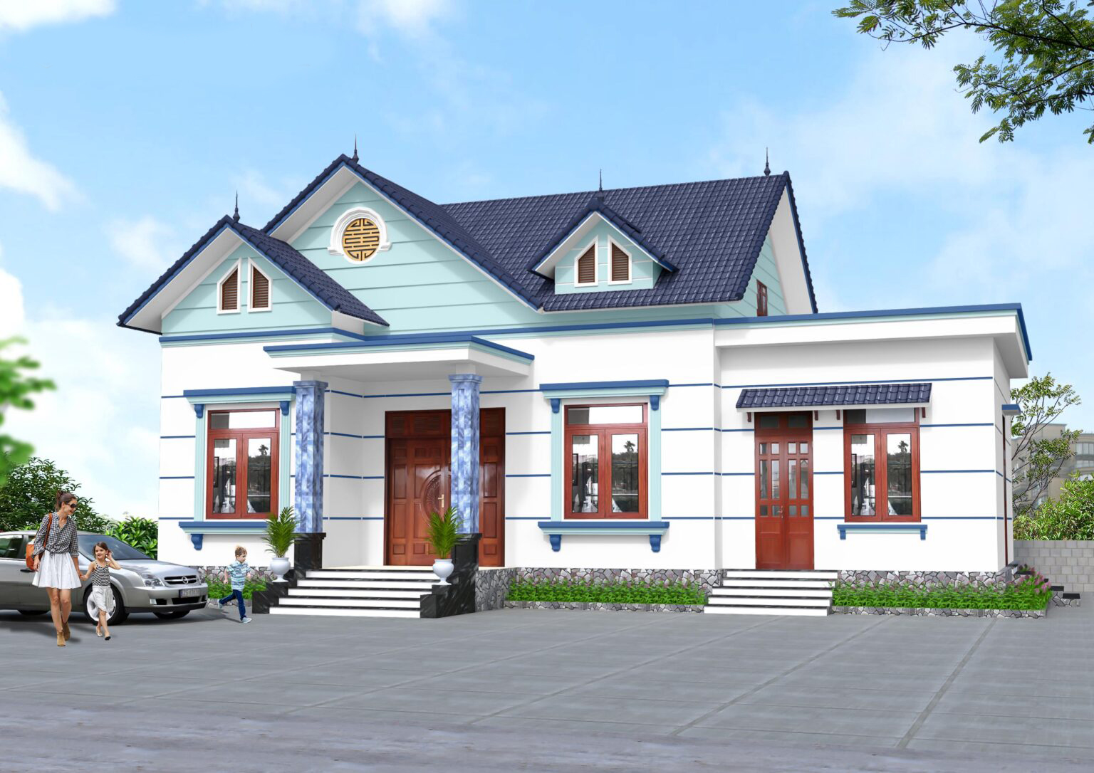 Sơn nhà đổi vận theo phong thủy khoa học